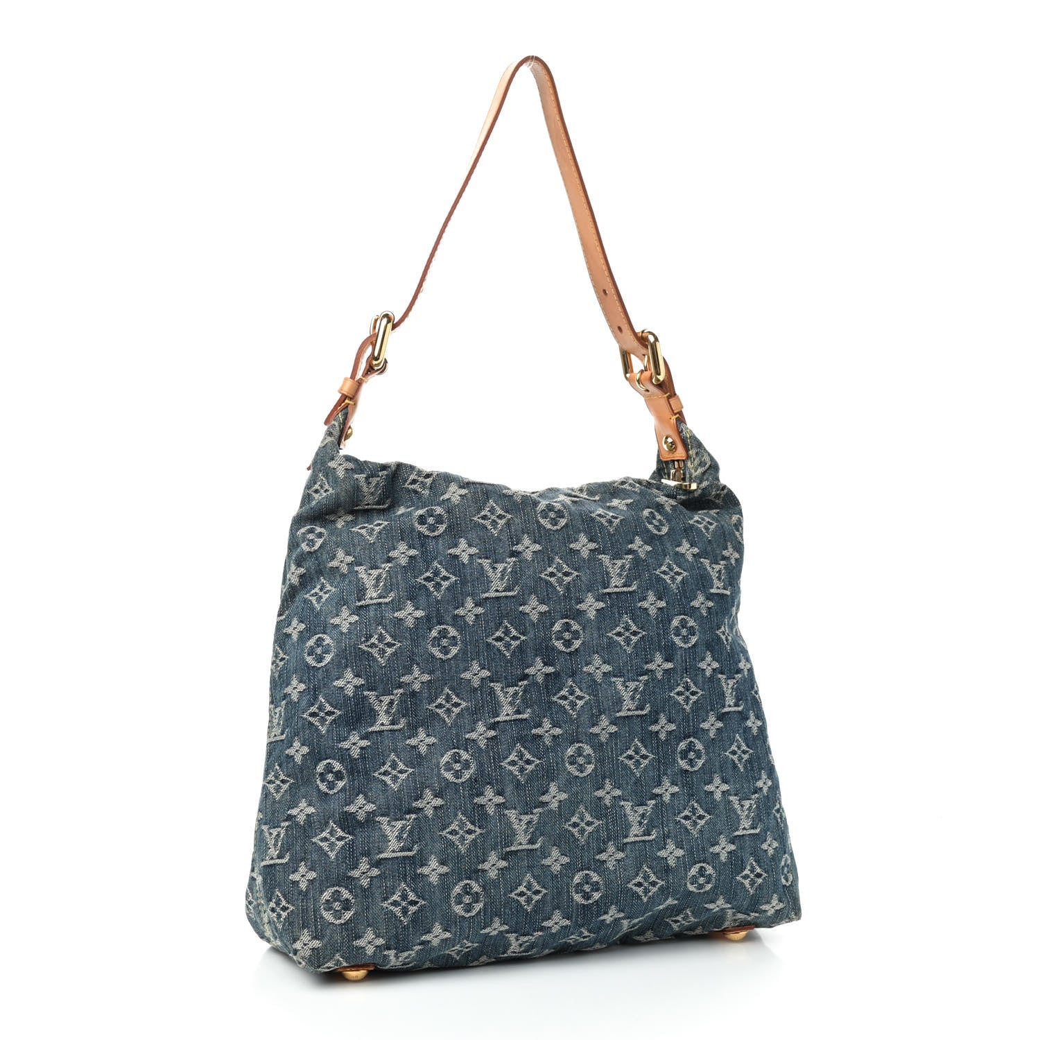 Louis Vuitton Denim Baggy GM Blue 3 of 9