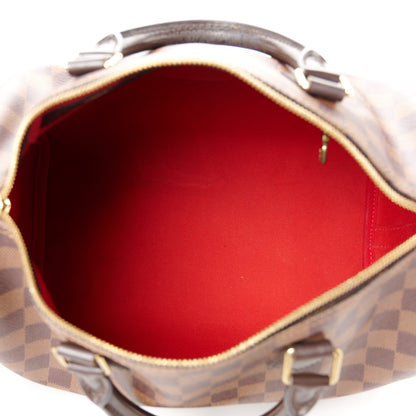 Louis Vuitton Damier Ebene Speedy Bandouliere 30 5 of 12