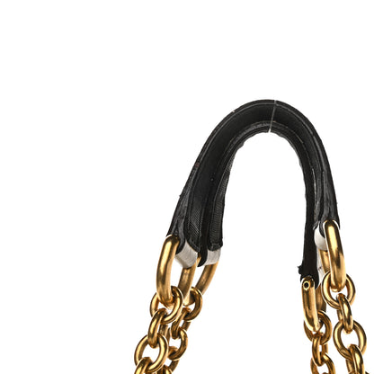 Dolce & Gabbana Calfskin Chain Tote Off White 14 of 14