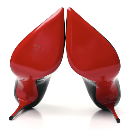Christian Louboutin Patent Hot Chick 100 Pumps 39.5 Black 6 of 8