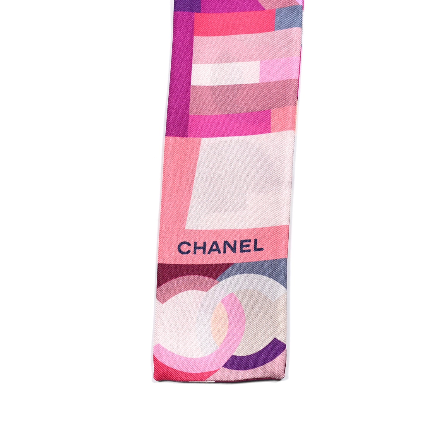 Silk CC Slim Bandeau Pink Purple Beige