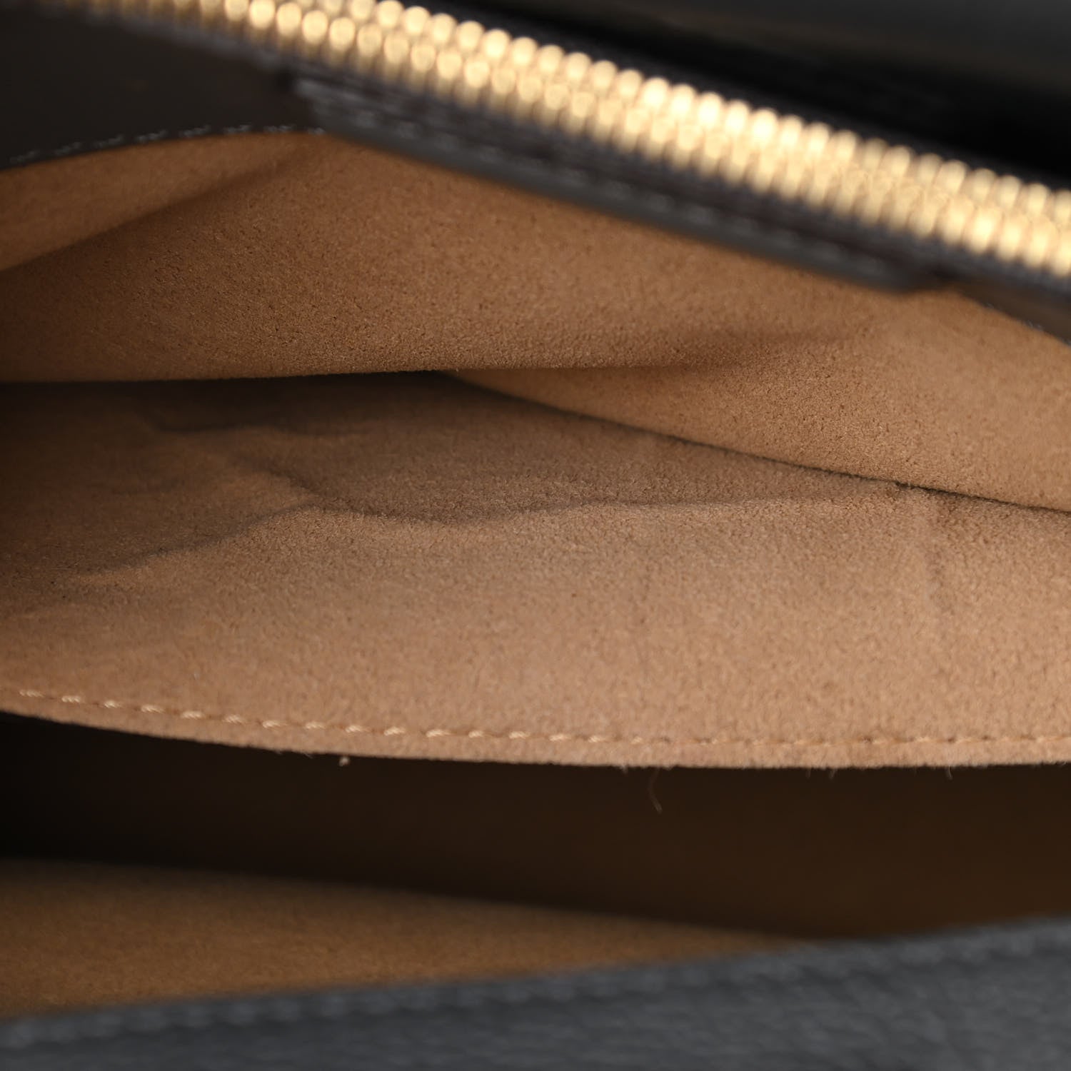 MCM Grained Calfskin Medium Milla Tote Phantom Grey 11 of 11