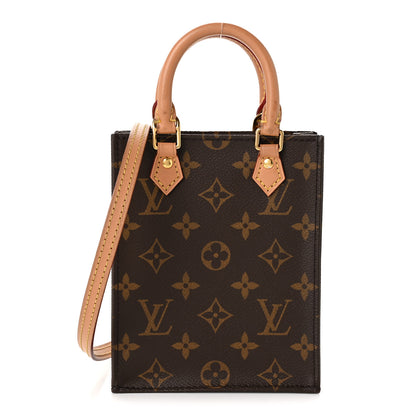 Louis Vuitton Monogram Petit Sac Plat 1 of 9