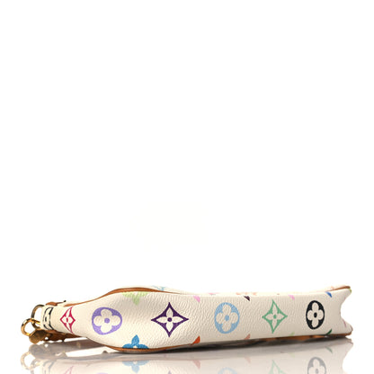 Louis Vuitton Monogram Multicolor Pochette Accessories White 4 of 10