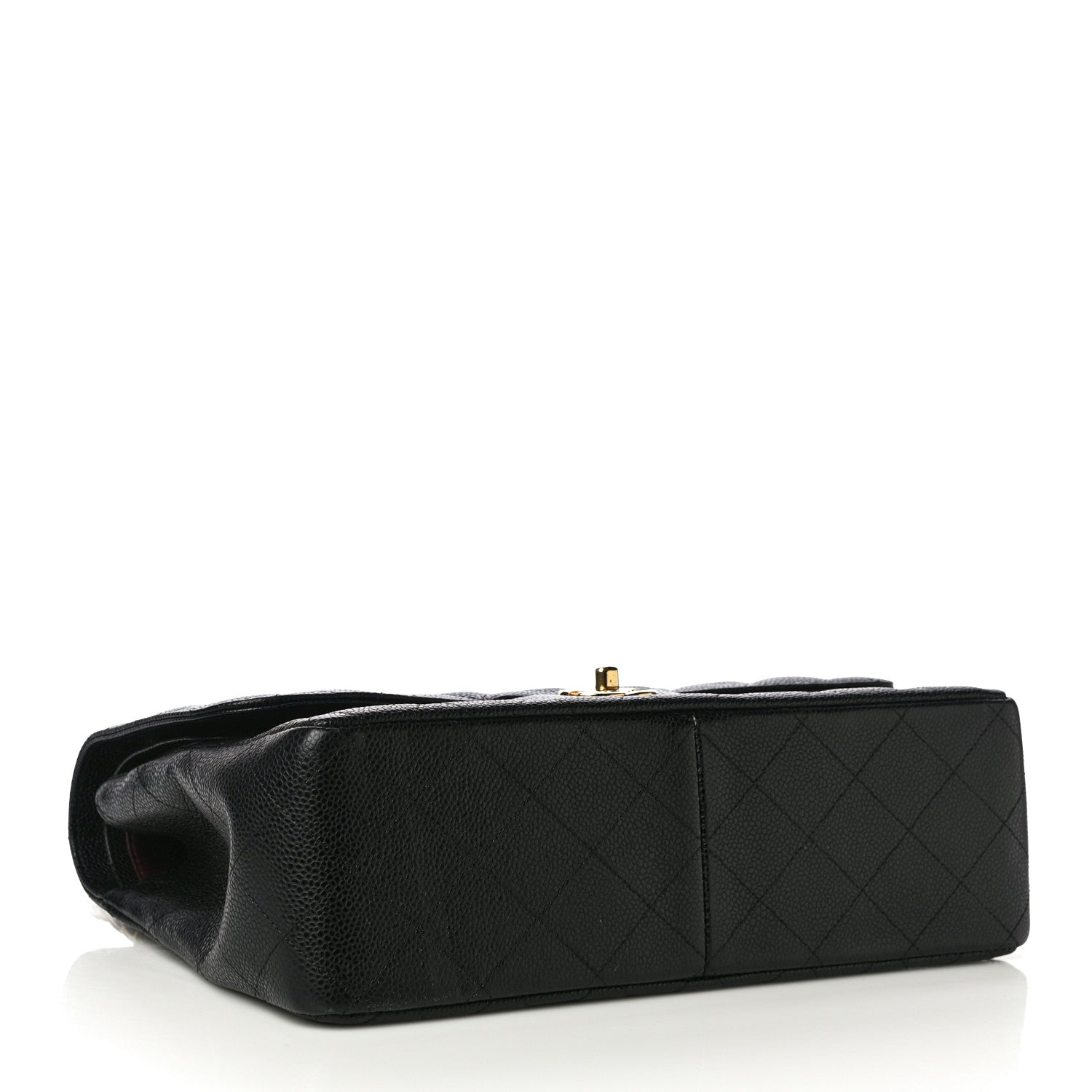 Chanel Caviar Quilted Jumbo Double Flap Black 4 of 10