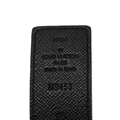 Louis Vuitton Calfskin Monogram 30mm LV Initiales Reversible Belt 85 34 Black 3 of 6