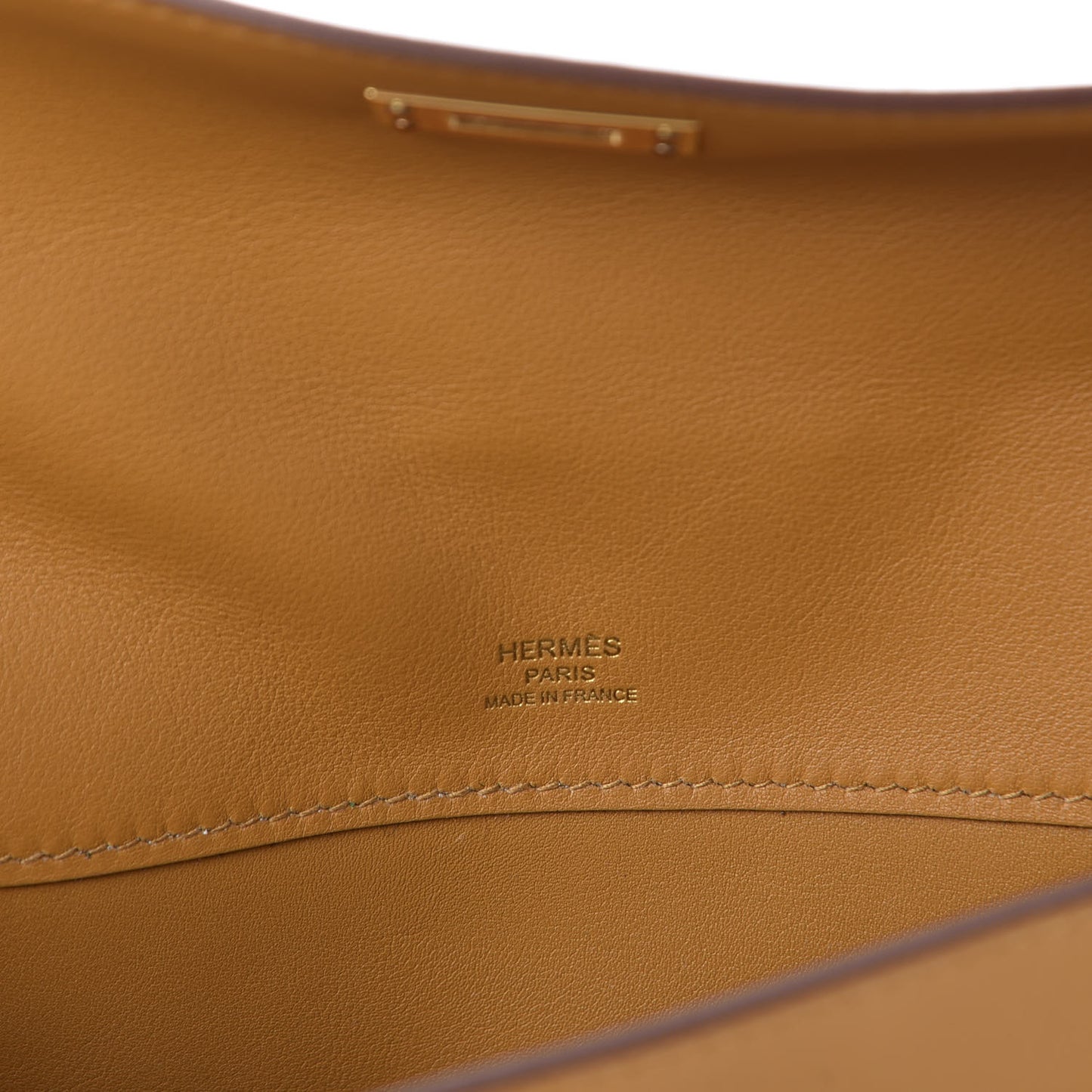 Swift Kelly Cut Clutch Pochette Sesame