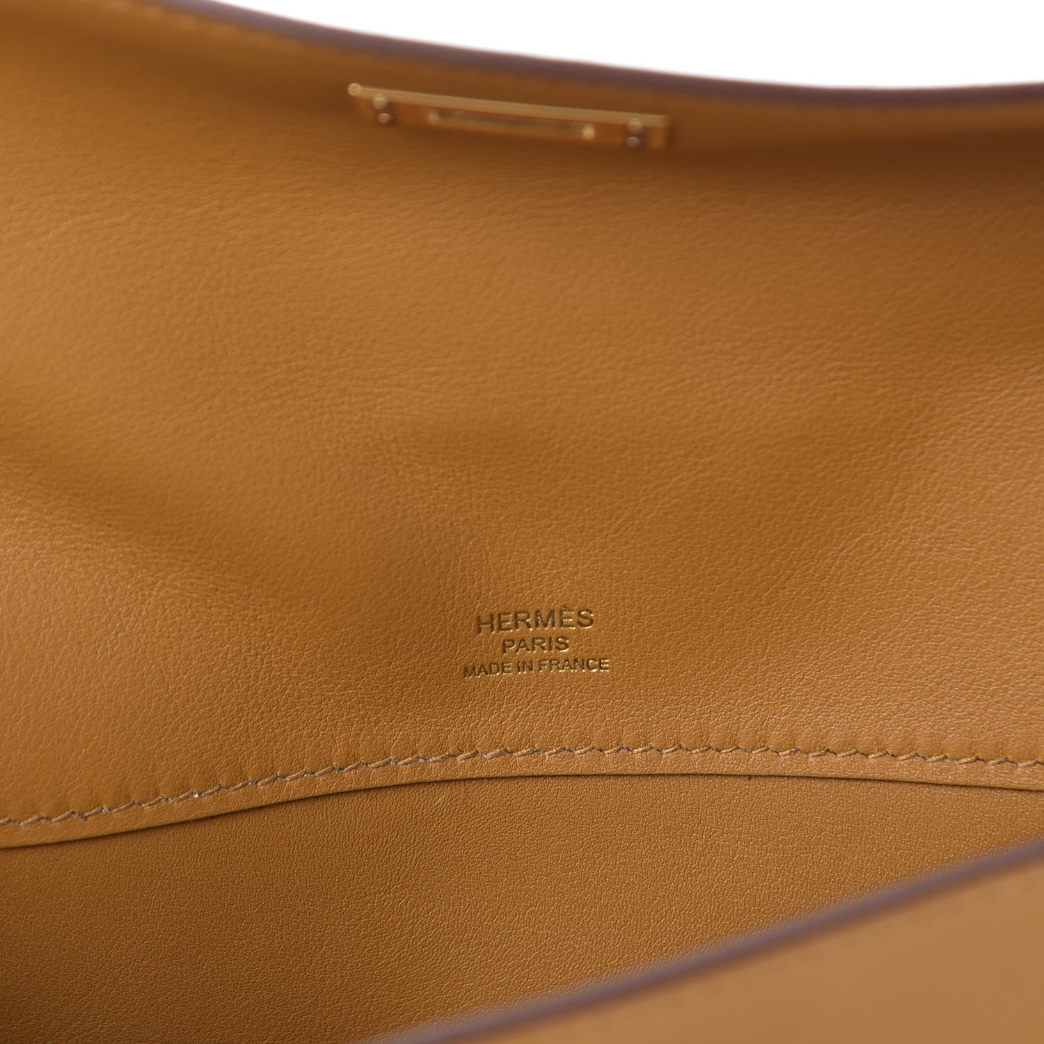 Hermes Swift Kelly Cut Clutch Pochette Sesame 7 of 10