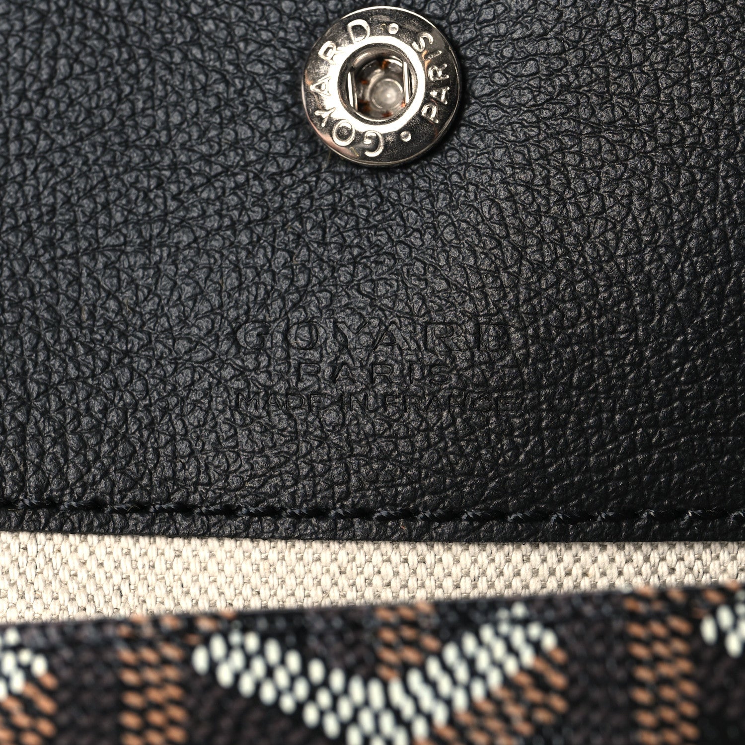 Goyard Goyardine Saint Louis PM Black 7 of 10