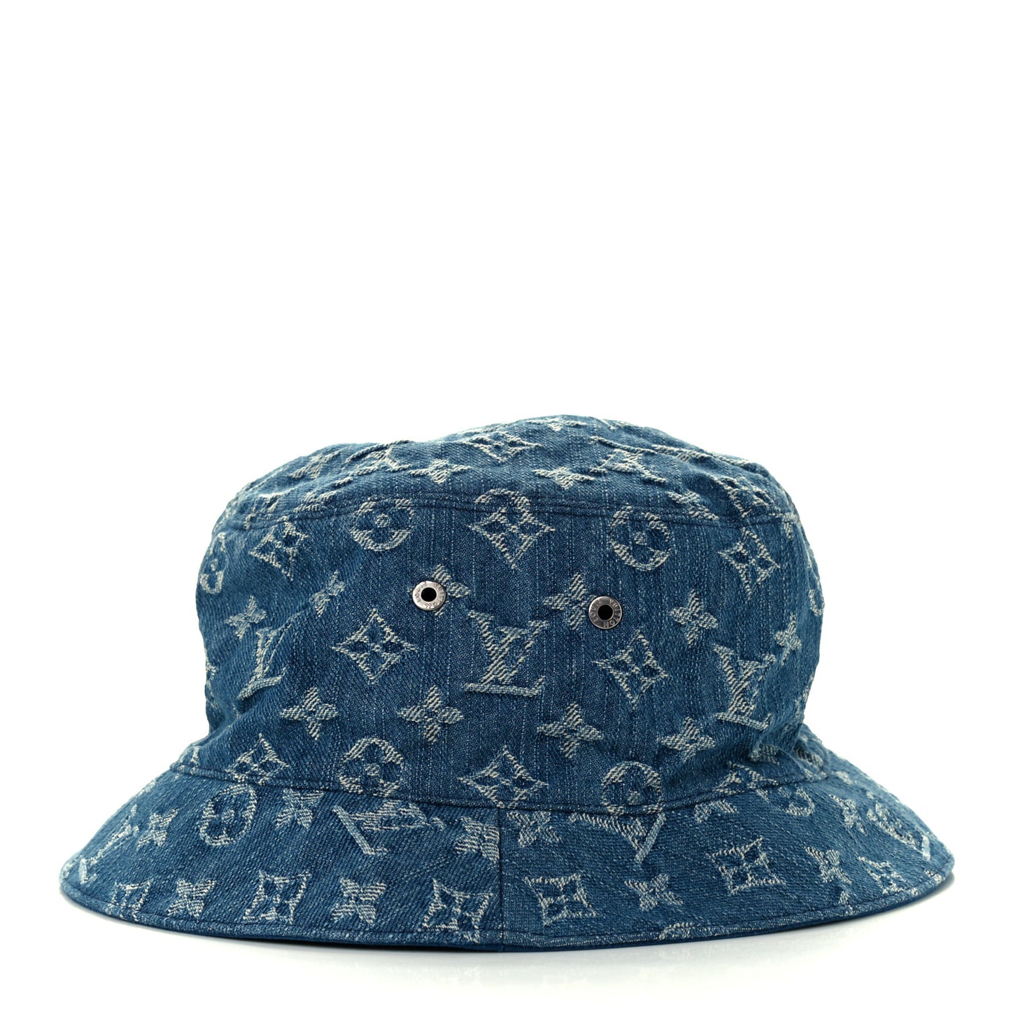 Monogram Denim Transformable Bob Bucket Hat 58 Blue