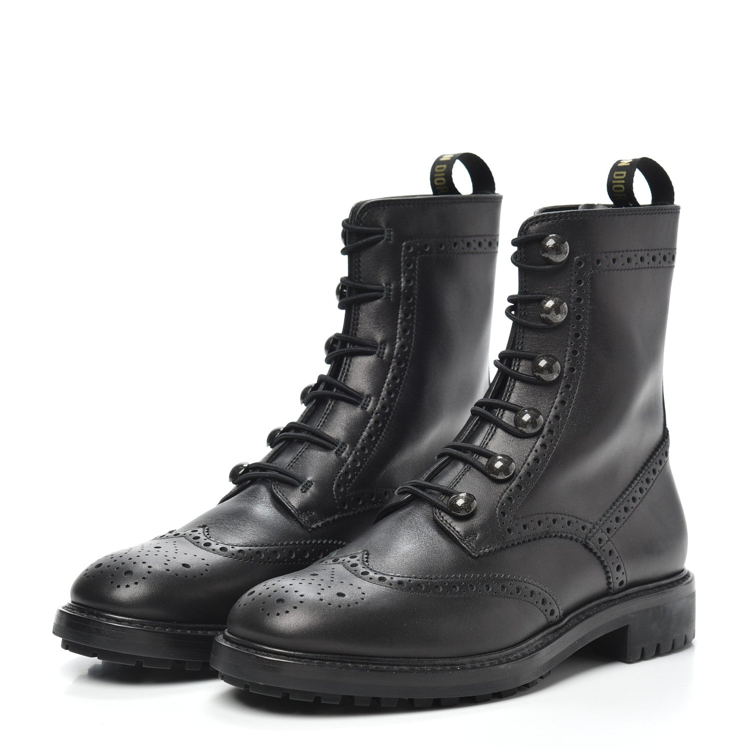 Christian Dior Calfskin Diorunit Low Boot 36 Black 3 of 6