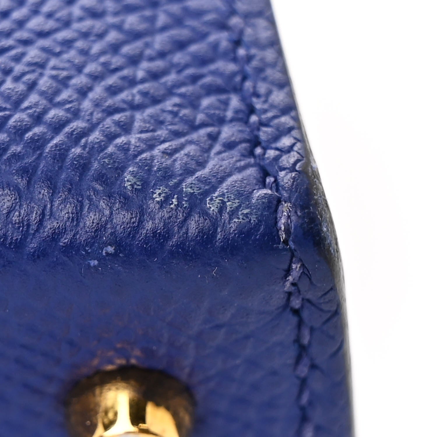 Hermes Epsom Mini Kelly Sellier 20 Bleu Electrique 12 of 12