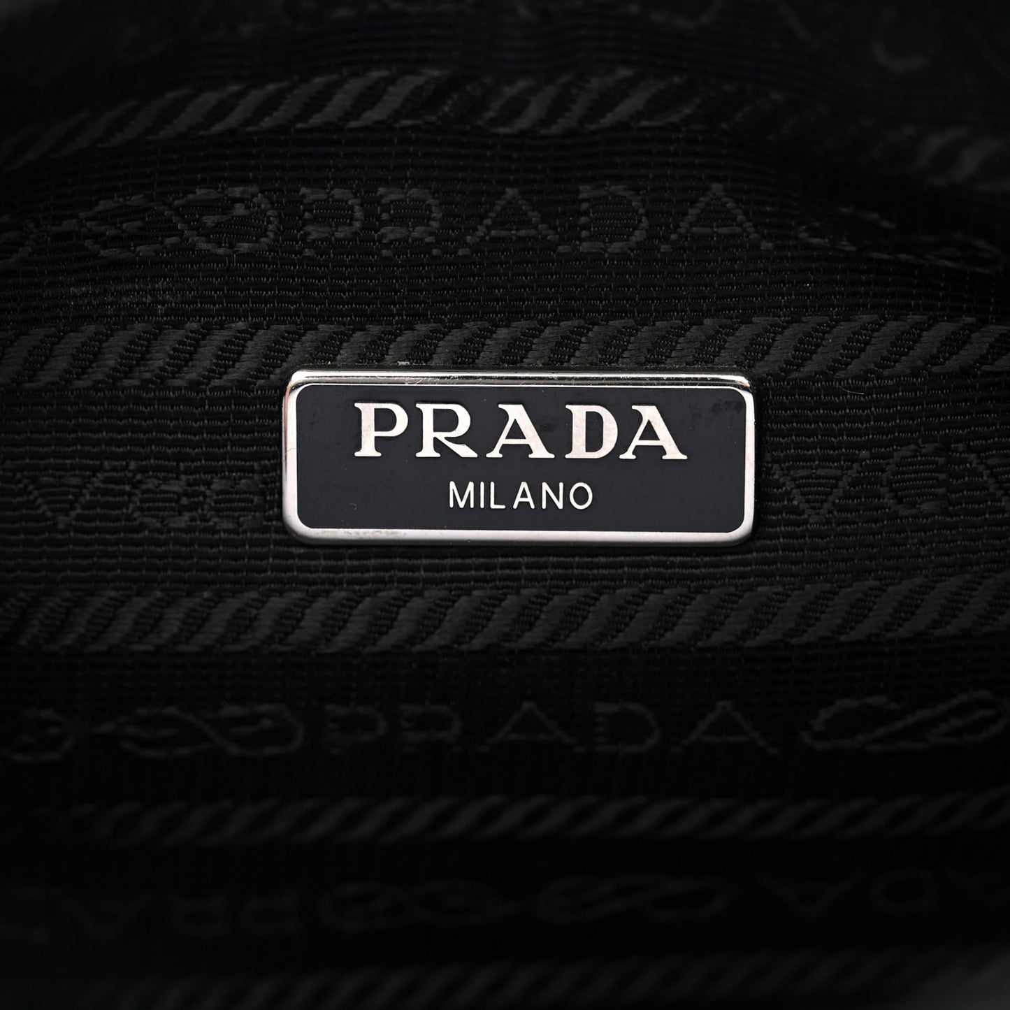 Tessuto Nylon Mini Re-Edition 2000 Bag Black