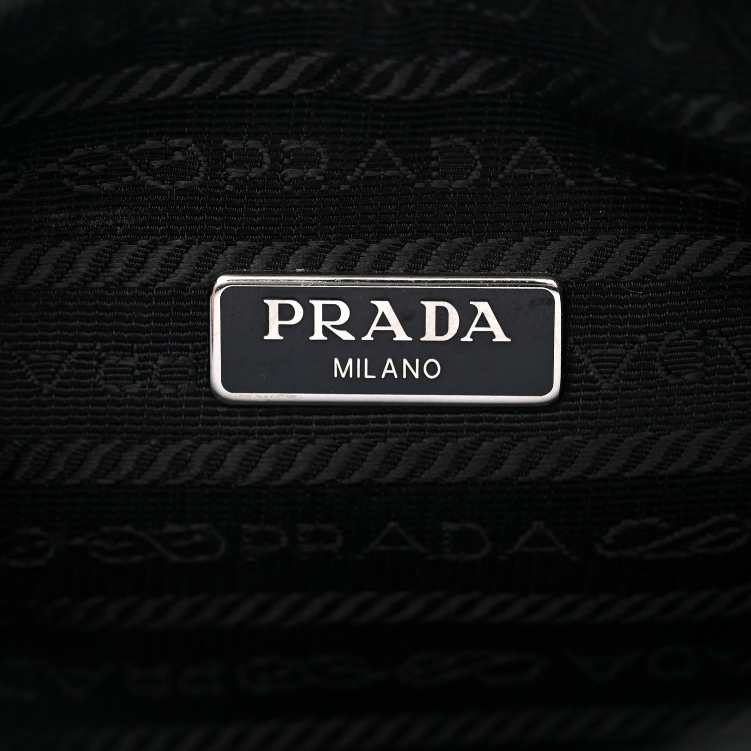 Prada Tessuto Nylon Mini Re-Edition 2000 Bag Black 6 of 10