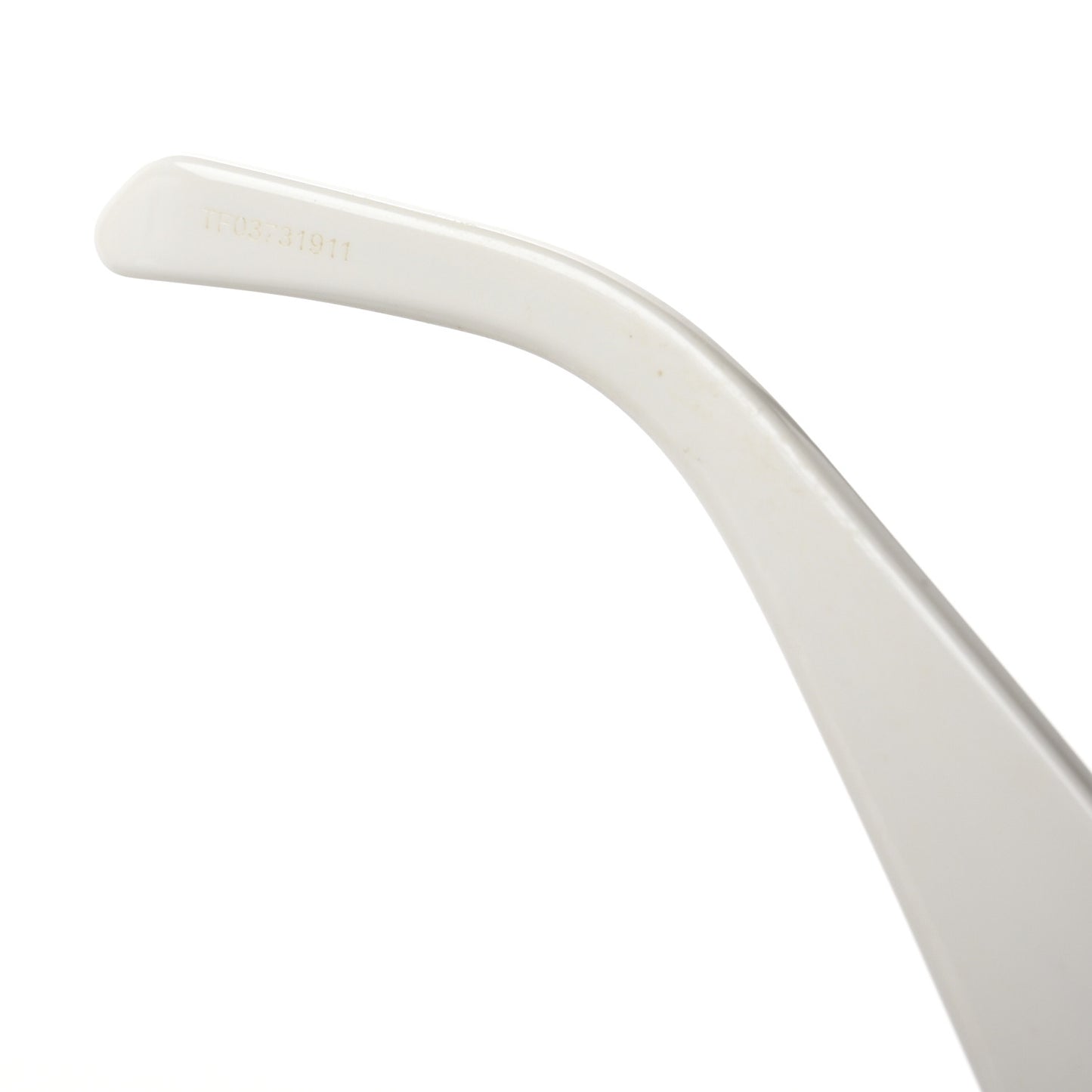 Acetate Monochroms Square Sunglasses CL40214U White