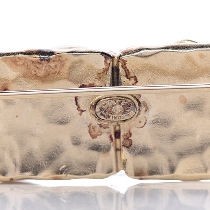 Chanel Enamel Crystal Brooch Gold Multicolor 4 of 7