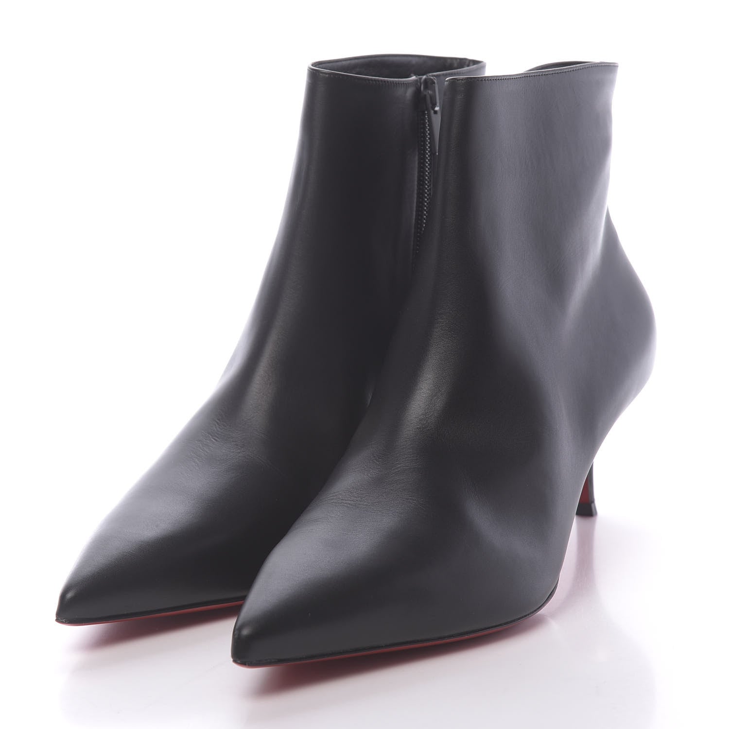 Christian Louboutin Calfskin So Kate Booty 55 Ankle Boots 40.5 Black 3 of 8