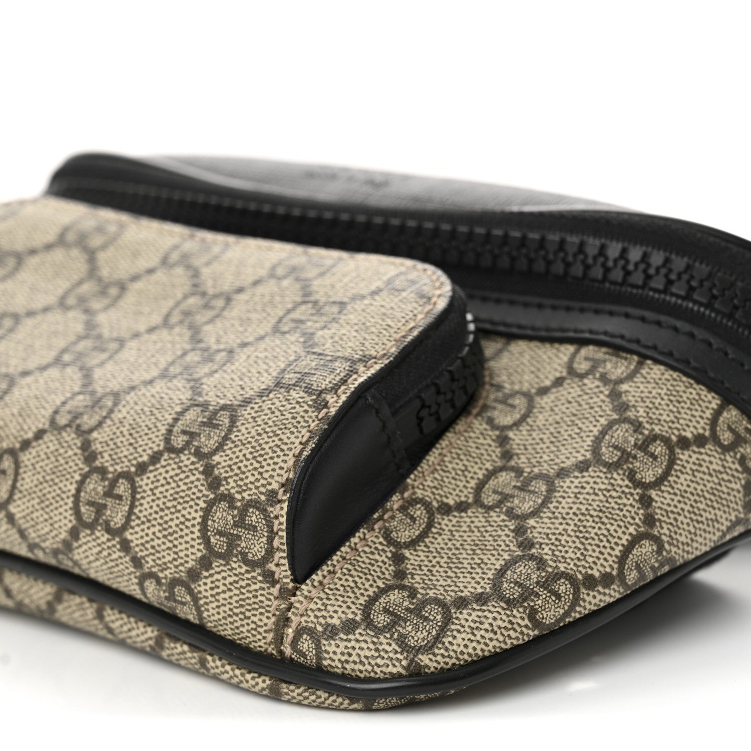 Gucci GG Supreme Monogram Belt Bag Black 10 of 10