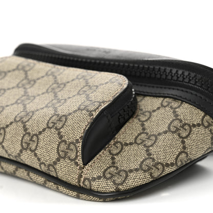 Gucci GG Supreme Monogram Belt Bag Black 10 of 10