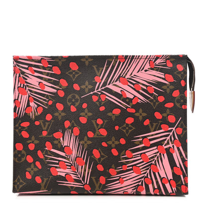 Louis Vuitton Monogram Jungle Dots Toiletry Pouch 26 Sugar Pink Poppy 2 of 14