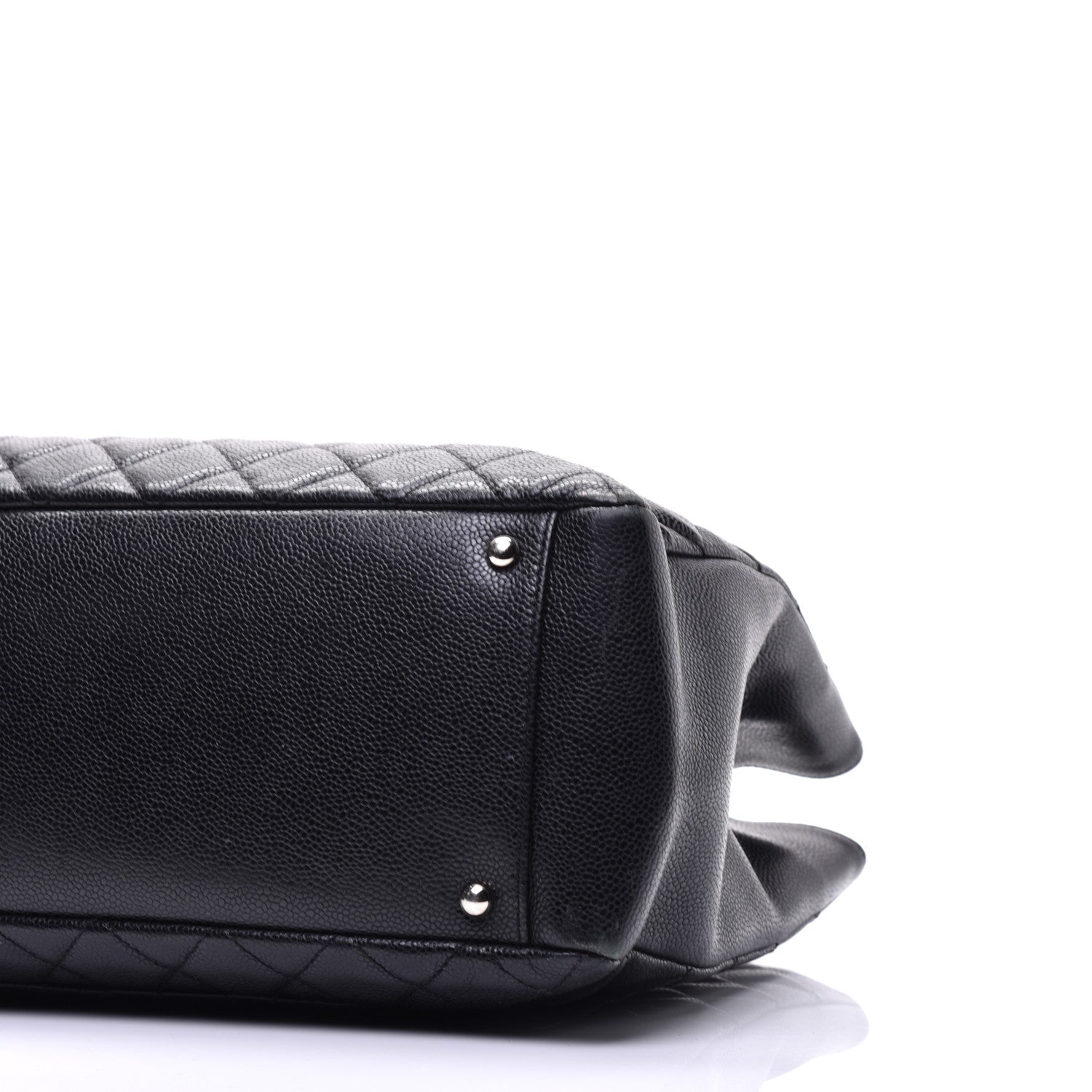 Chanel Caviar Quilted XL Grand Shopping Tote GST Black 9 of 9