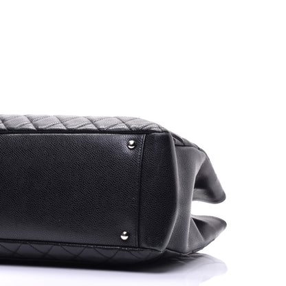 Chanel Caviar Quilted XL Grand Shopping Tote GST Black 9 of 9