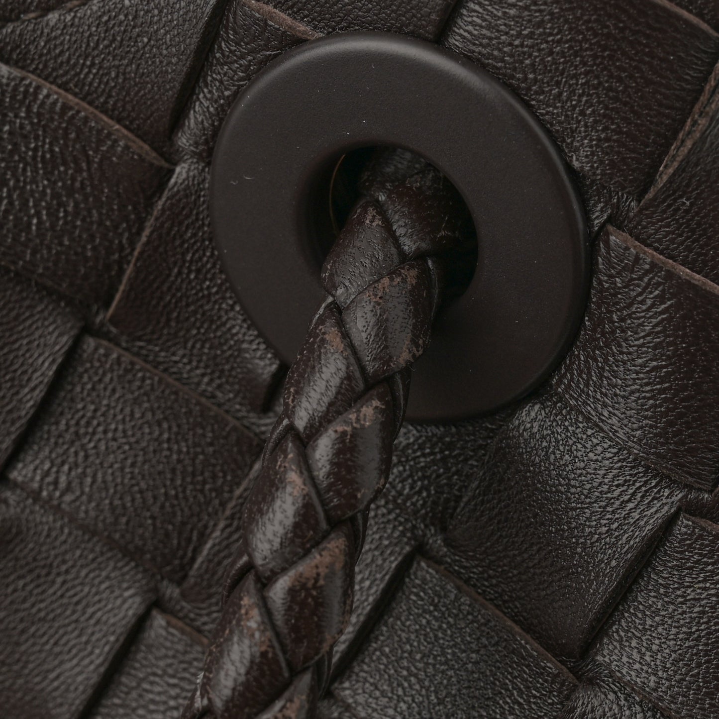 Nappa Intrecciato Small Andiamo Shoulder Bag Fondant