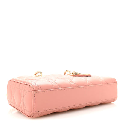 Christian Dior Lambskin Cannage Small Lady D-Joy Light Pink 4 of 9