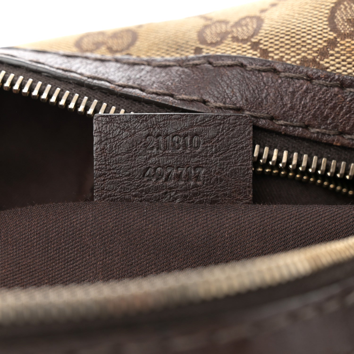 Gucci Monogram Medium Charlotte Hobo Brown 7 of 18