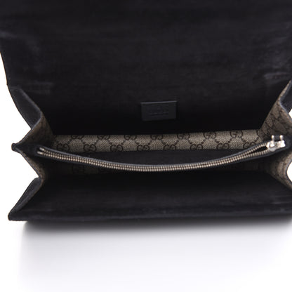 Gucci GG Supreme Monogram Small Dionysus Shoulder Bag Black 5 of 12