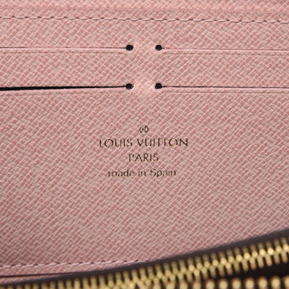 Louis Vuitton Monogram Clemence Wallet Rose Ballerine 6 of 8