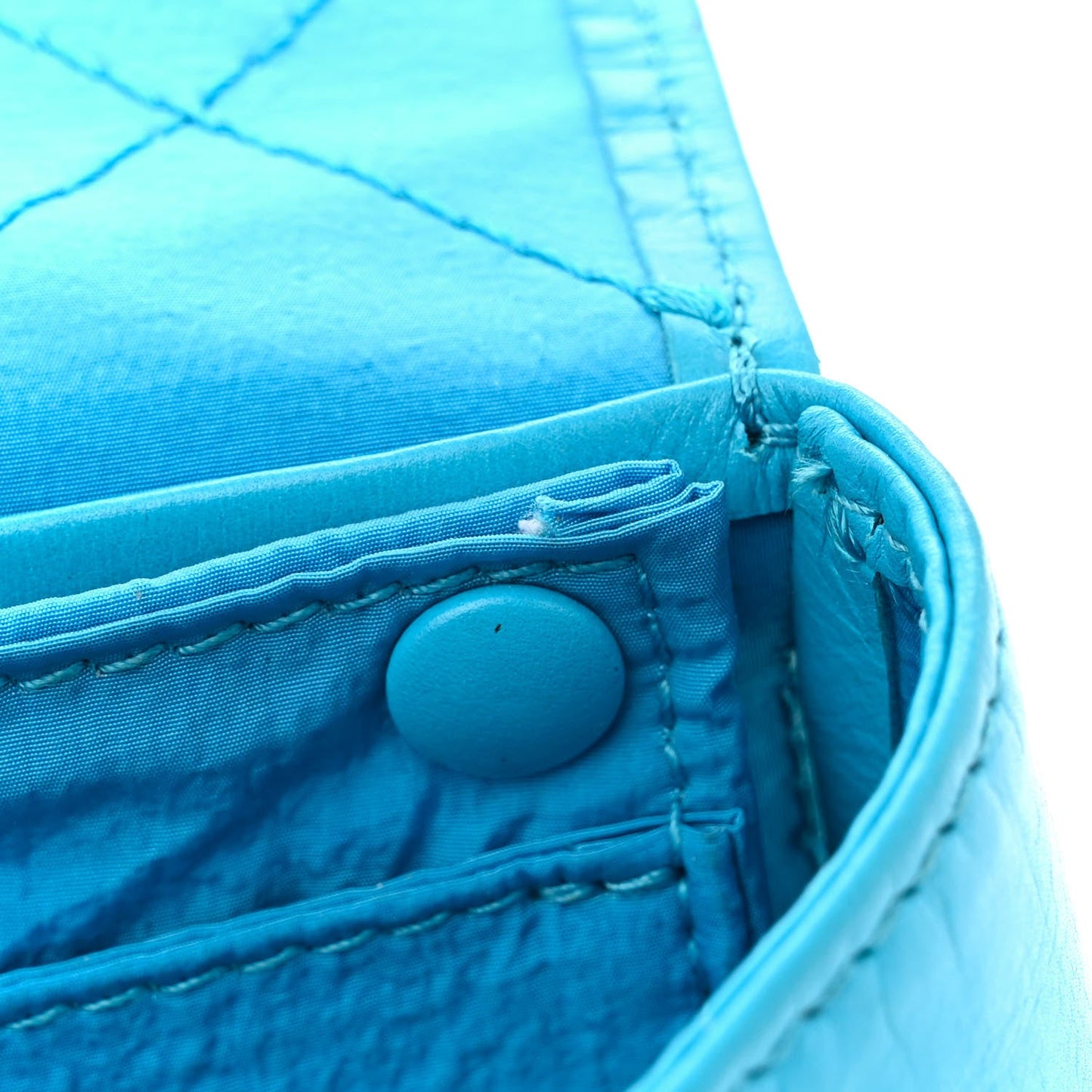 Paper Calfskin Intrecciato Cassette Belt Bag Pool