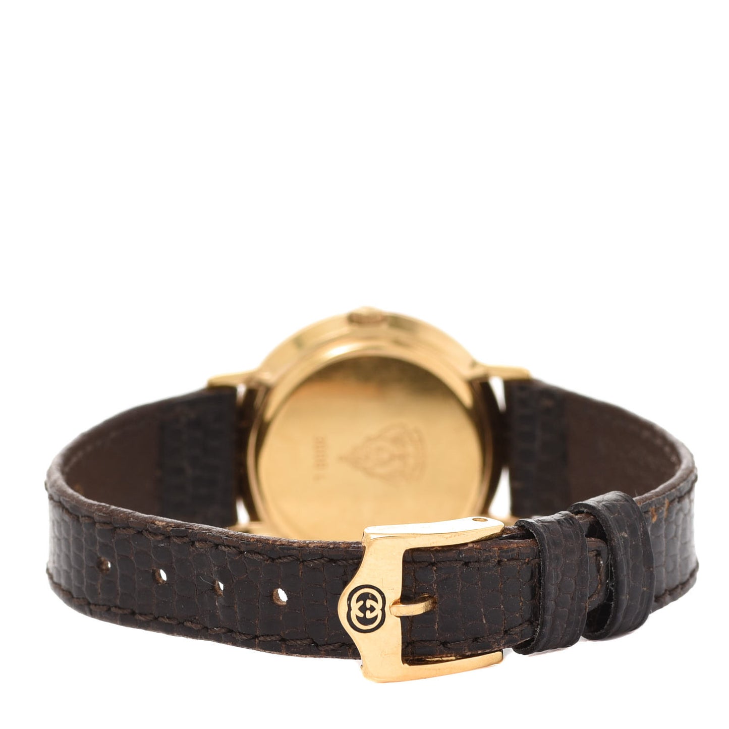 Stainless Steel Lizard 26mm 3000L Quartz Watch Gold
