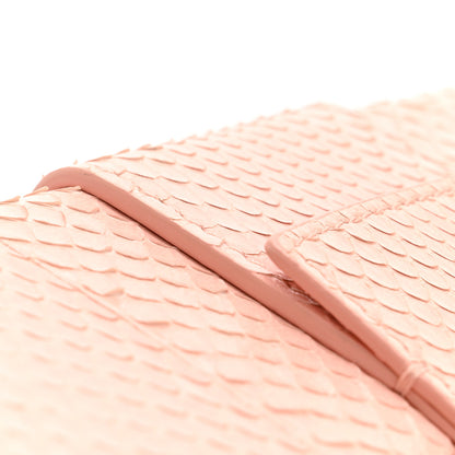 Christian Dior Snakeskin 30 Montaigne Box Bag Rose Clair 13 of 13