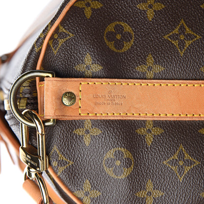 Louis Vuitton Monogram Keepall Bandouliere 55 6 of 16