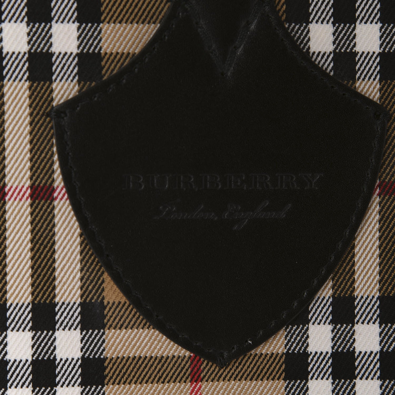 Burberry Vintage Check Medium The Giant Reversible Tote Antique Yellow Bright Red 12 of 20