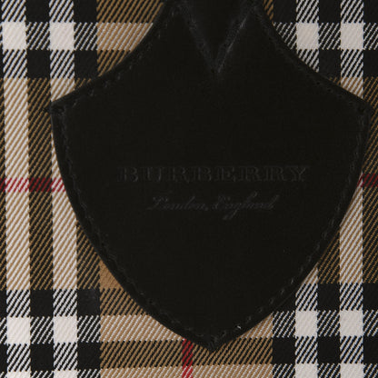 Burberry Vintage Check Medium The Giant Reversible Tote Antique Yellow Bright Red 12 of 20