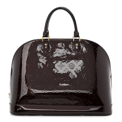 Louis Vuitton Vernis Alma GM Amarante 1 of 11