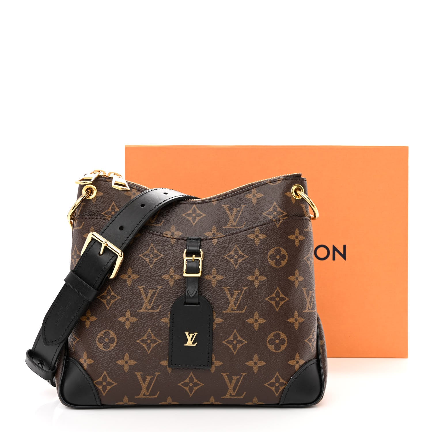 Louis Vuitton Monogram Odeon PM Black 13 of 13