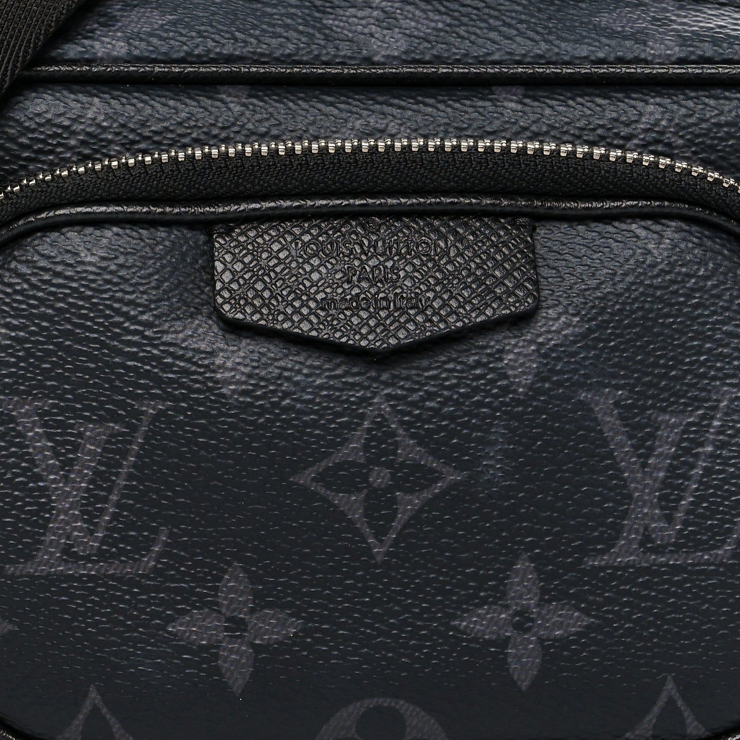 Monogram Eclipse Taigarama Outdoor Pouch Black