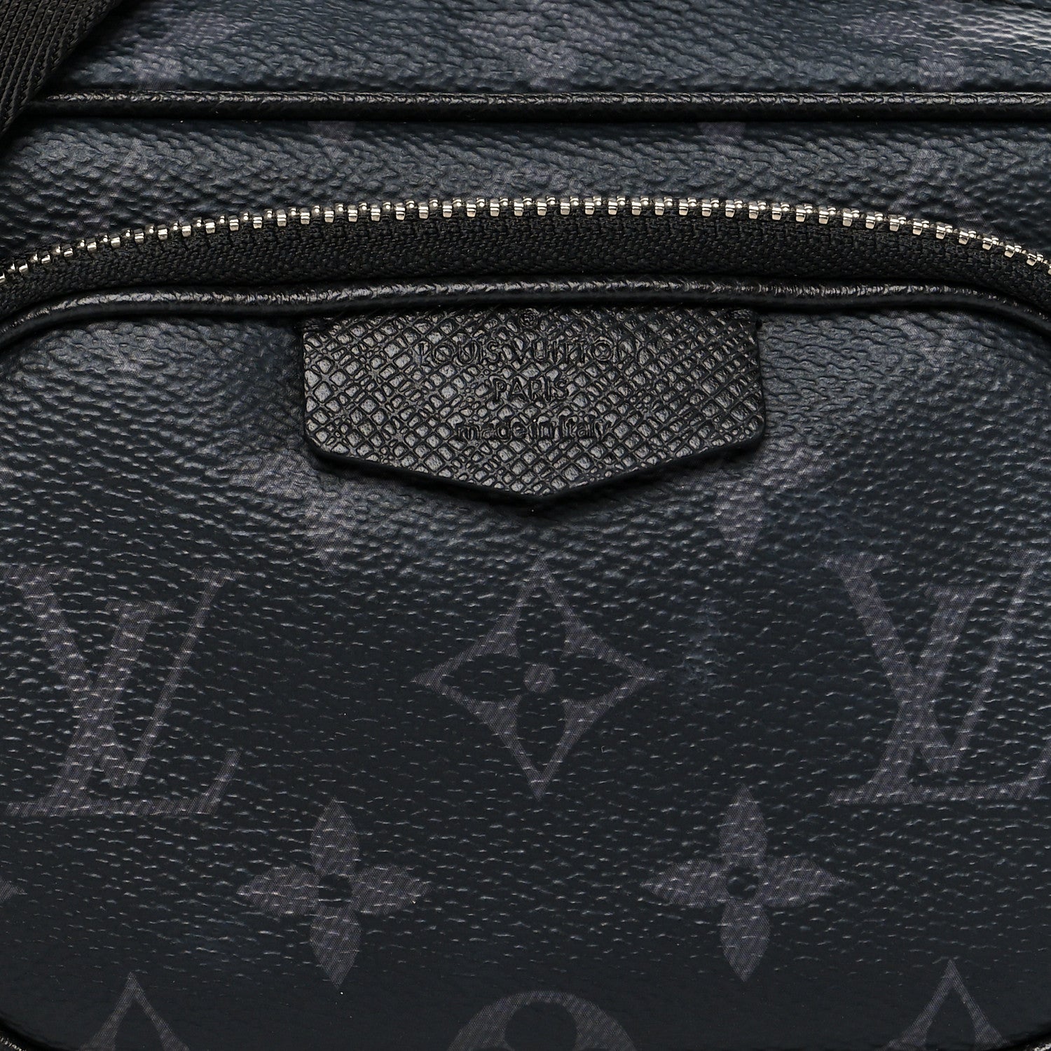 Louis Vuitton Monogram Eclipse Taigarama Outdoor Pouch Black 7 of 9