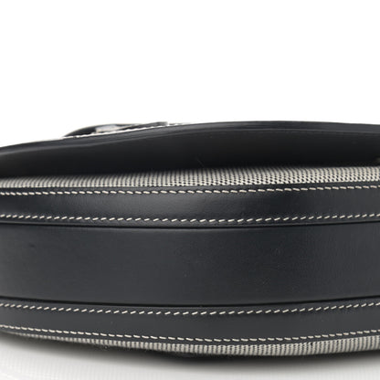 Burberry Canvas Horseferry Print Small Olympia Shoulder Bag Black 7 of 13