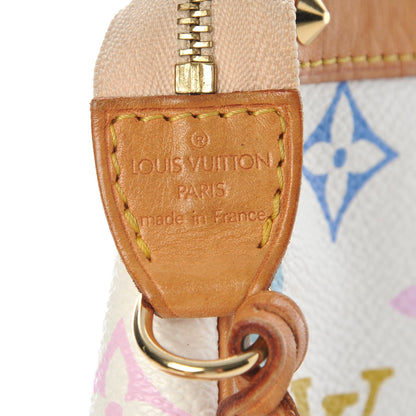 Louis Vuitton Monogram Multicolor Pochette Accessories White 6 of 8