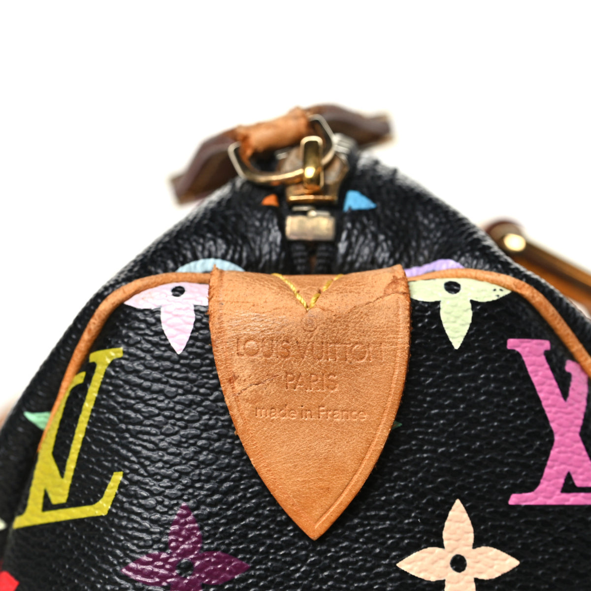 Louis Vuitton Monogram Multicolor Speedy 30 Black 6 of 10