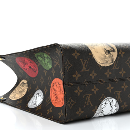 Louis Vuitton X FORNASETTI Monogram Cameo Onthego MM 7 of 8