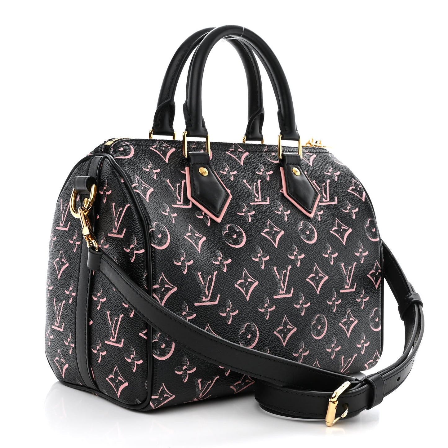 Monogram Fall for You Speedy Bandouliere 25 Black