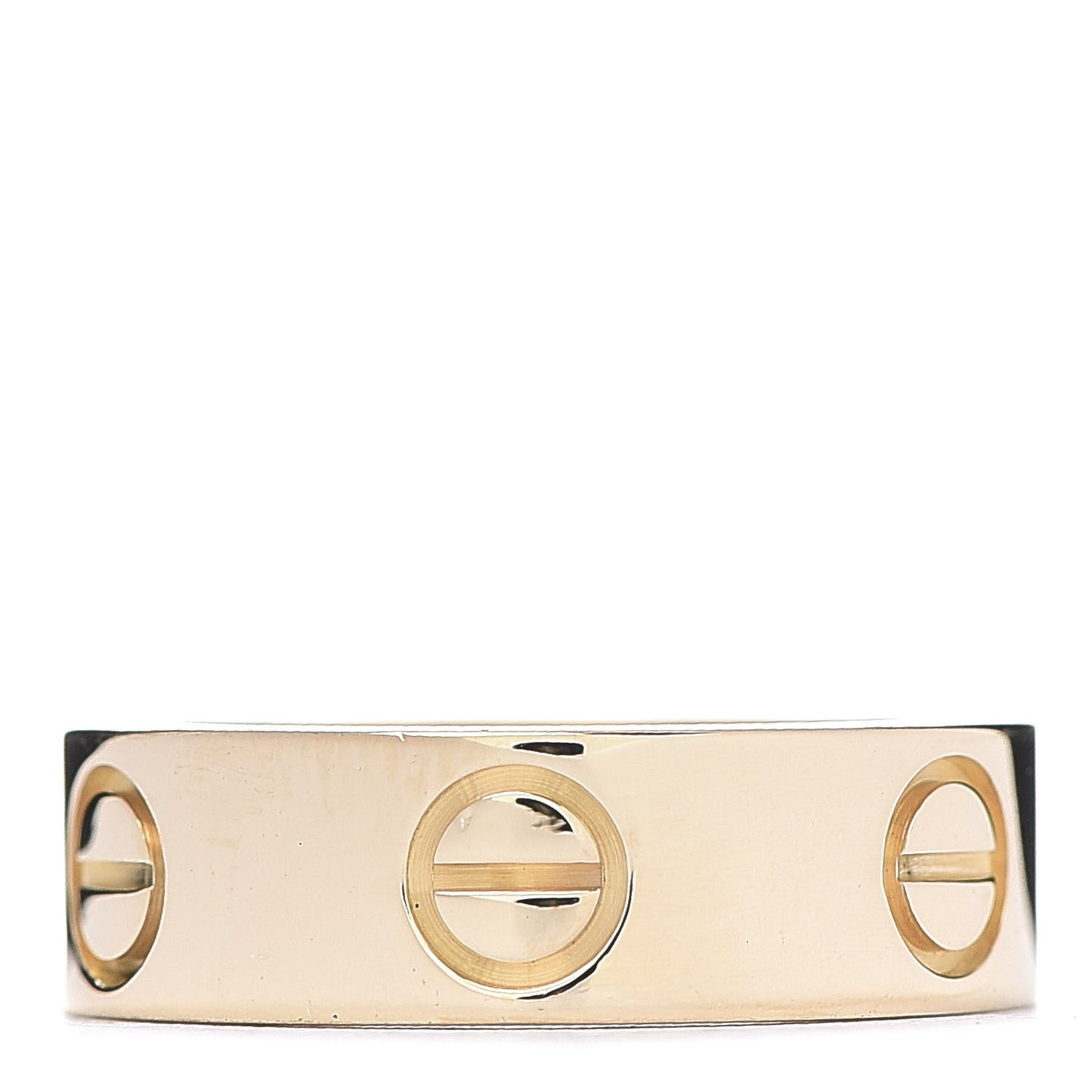 18K Yellow Gold 5.5mm LOVE Ring 48 4.5