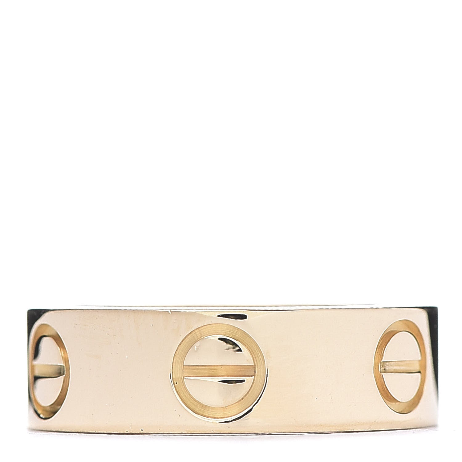 Cartier 18K Yellow Gold 5.5mm LOVE Ring 48 4.5 3 of 4