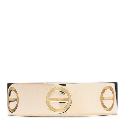 Cartier 18K Yellow Gold 5.5mm LOVE Ring 48 4.5 3 of 4