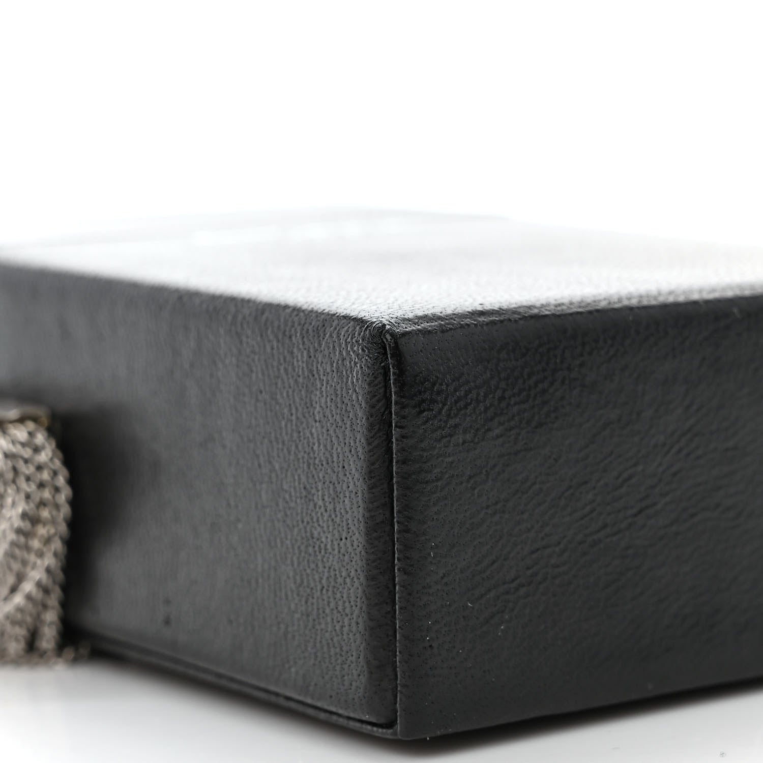 Saint Laurent Lambskin Smoking Box Crossbody Black 9 of 11